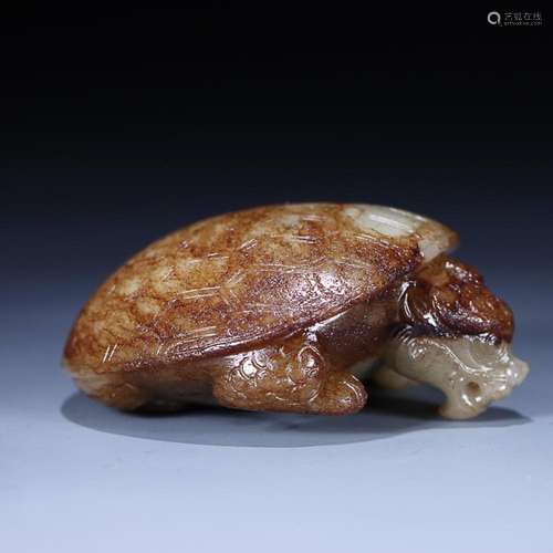 CHINESE HETIAN JADE TORTOISE