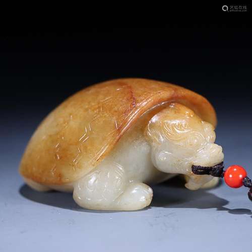 CHINESE HETIAN JADE TORTOISE