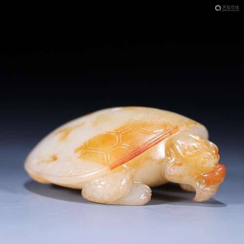 CHINESE HETIAN JADE TORTOISE