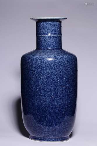 Sprinkle the blue glaze were bottlesInscription:High 37 CM b...