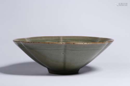 , yao state kiln YingXiWen bowl6.3 cm tall, 19 cm diameter, ...