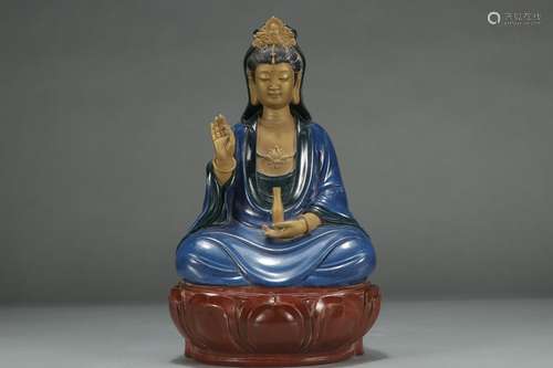 , "treasure" of our paint powder enamel guanyin ca...