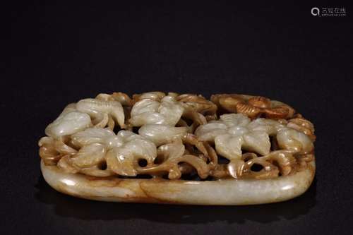 : hetian jade belt ooze with tileSize: 11.5 cm wide and 7.5 ...