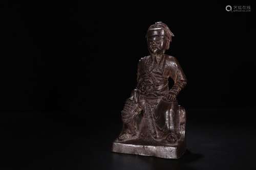 : copper foetus, the duke guan like a statueSize: 25 cm wide...