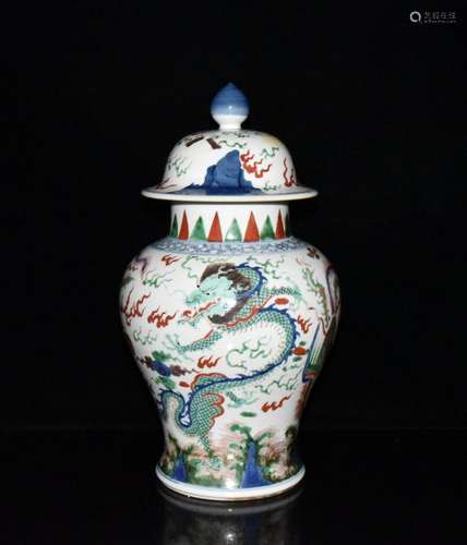 Colorful longfeng general pot 37.5 x19.5 5500 cm