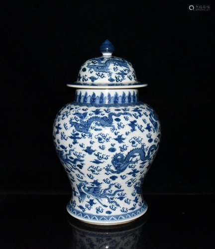 Blue and white longfeng general lines 43 x25cm 6000 cans