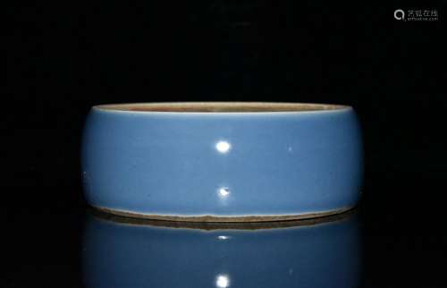 Sky blue glaze inkstone x13cm 4.6 500