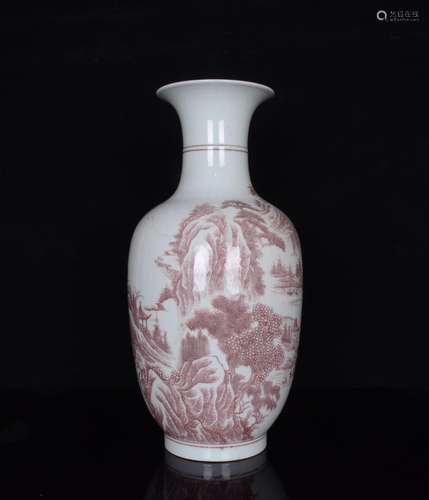 Youligong landscape character bottle;42.5 x21;8570021330 yyq