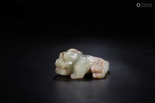 : ancient jade, benevolent furnishing articlesSize: 3.4 cm l...