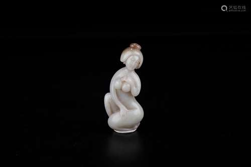 , hotan white jade what female furnishing articlesSize: 4 x ...