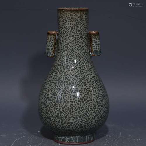 16.5 x8.5 longquan kilns in xikou double ears