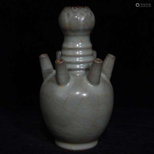 Official porcelain six holes garlic bottles of 24 x12