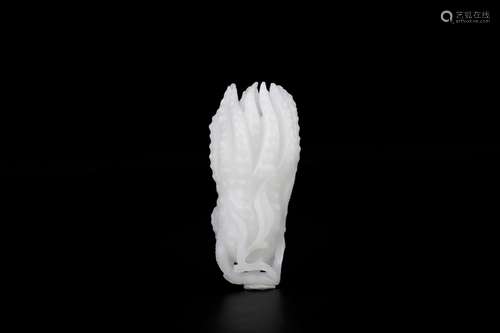 , hotan white jade bergamot furnishing articlesSize: 5.5 * 5...