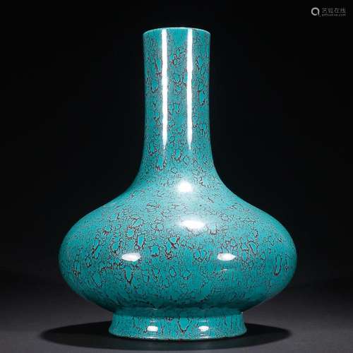 CHINESE LUJUN-WARE VASE, 'QING QIANLONG' MARK