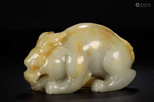 , hotan jade benevolentSize: 14.4 x5.8 x8cm, weighs 931.2 gT...