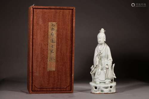 Generation, pivot mansion glaze Taoist figures statueSize: 1...