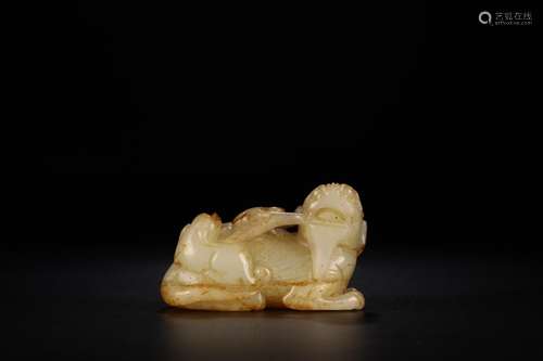 , hotan jade benevolentSize: 8.1 x3.6 x5cm, weighs 191.7 gTh...