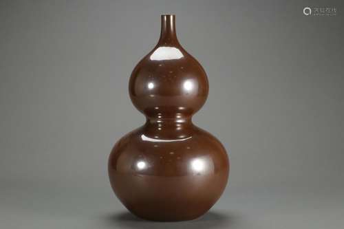 , "" purple glaze bottle gourdSize: high abdominal...