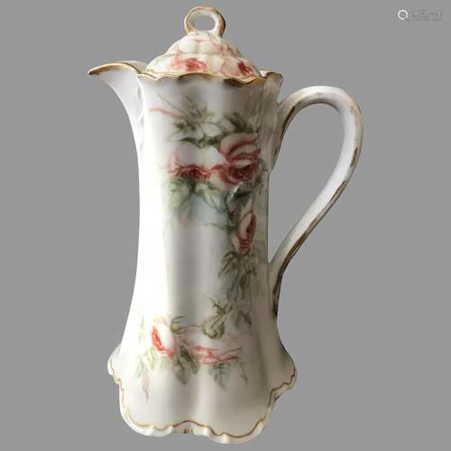 Gracious Chocolate Pot, Haviland, Limoges France ca. 1888-18...