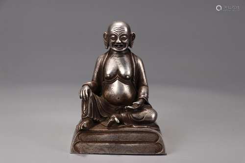 :silver guru's statue12 cm long, 8.5 cm wide, 15 cm high...