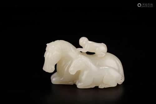 , hotan white jade seal hou the pieces immediatelySize: 9 * ...