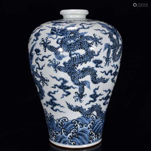 Blue and white wulong grain mei bottles of 41 * 29