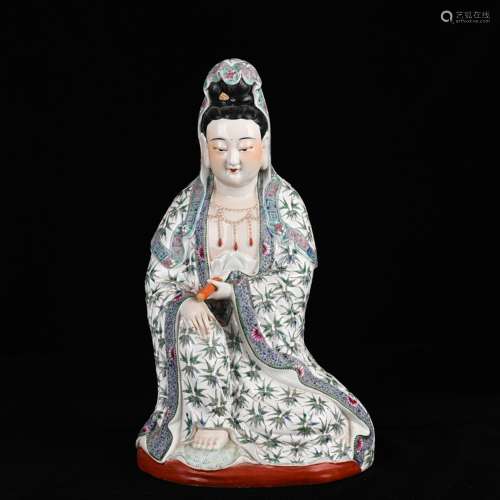 Xue Changsen pastel guanyin 38 cm * 21 2400