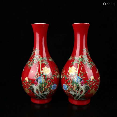 Chinese Porcelain Handmade Exquisite Vase 29973