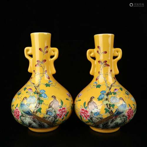 Chinese Porcelain Handmade Exquisite Vase 39973