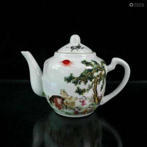 Chinese Porcelain Handmade Exquisite Teapots 30126