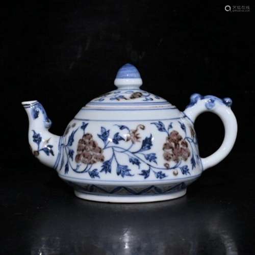 Chinese Porcelain Handmade Exquisite Teapots 23326