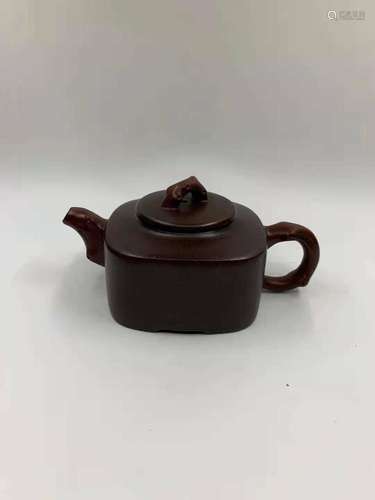 Chinese Yixing Zisha Clay Handmade Exquisite Teapot  53689