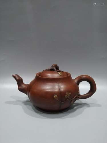 Chinese Yixing Zisha Clay Handmade Exquisite Teapot 62451