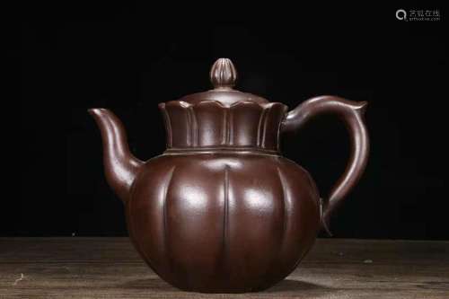 Chinese Yixing Zisha Clay Handmade Exquisite Teapot 58937