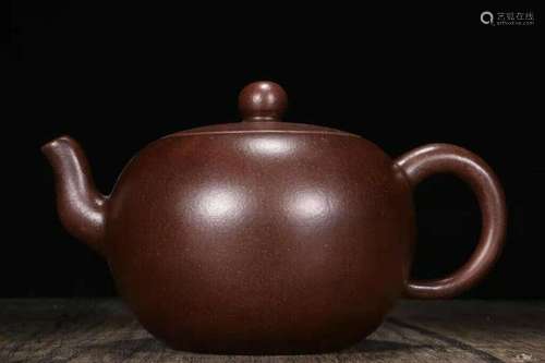 Chinese Yixing Zisha Clay Handmade Exquisite Teapot 69971