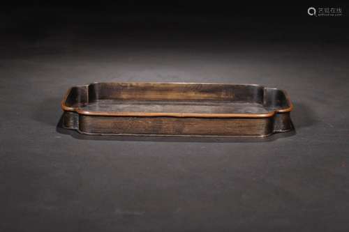 Tea tray, copper "compartments night fang"Size: 13...