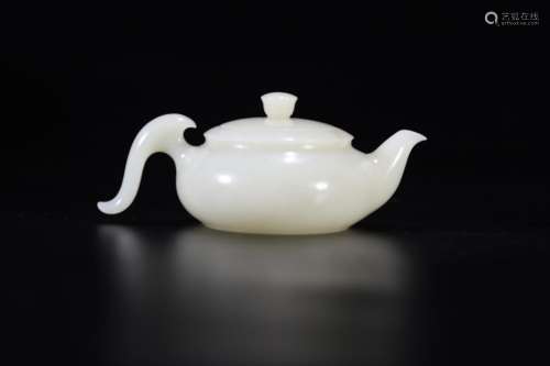 , hotan jade teapot, hotan jade material clean materials of ...