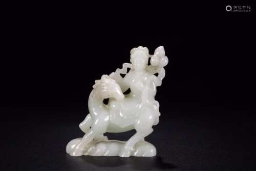 Life of furnishing articles: hetian jade magoLong and 9.5 cm...