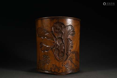 Choi brush pot Shen Quanlin paragraph, chrysanthemum pearSiz...