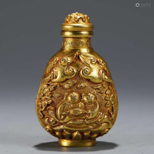 Name: character snuff bottles of pure goldCategory: goldSize...
