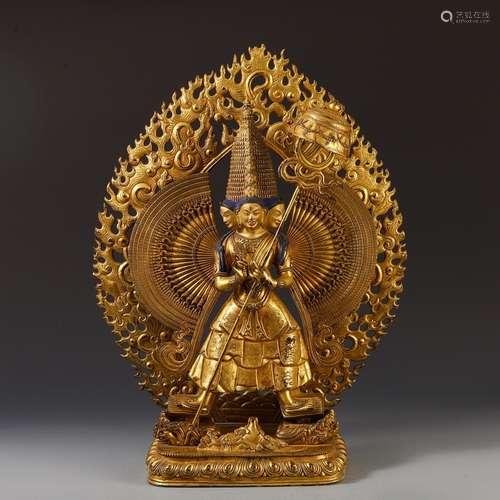 Name: copper and gold the great white umbrella mother-buddha...