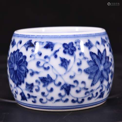 B hai heyday maintain treasure blue and white pattern around...