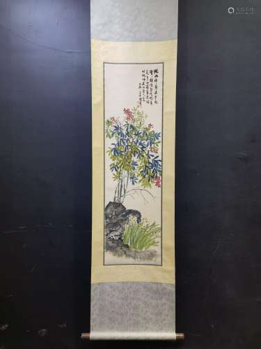 Chen Banding, paper flowersSize, 34 x117. 7 cm