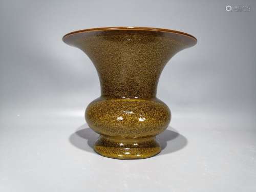 Eel flower vase with high slag bucket: 15.6 cm, diameter: 18...
