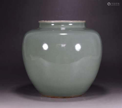 Plum green glaze can glaze color warm beautiful21 cm to 22 c...