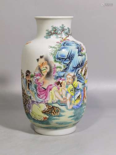 Pastel three fairy lantern high 17.8 abdominal diameter 10.5