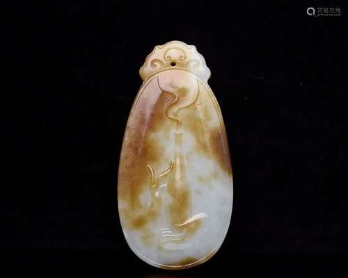 Hetian jade life peaceSpecification: 7.0 * 3.6 * 0.9 cm weig...