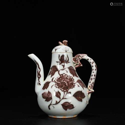 Youligong peony grains pear-shaped pot of 12 cm * 10, 600