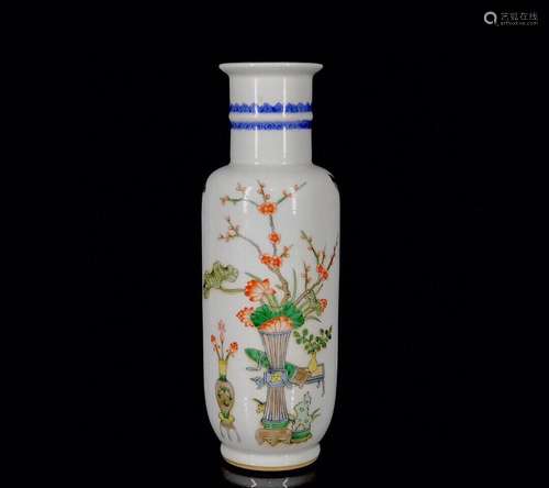 Colorful rich ancient figure bottles of 28.8/10.569008866