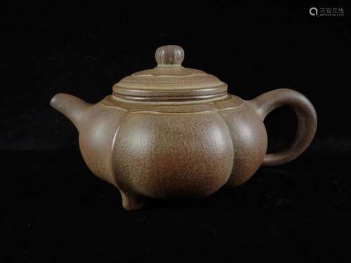 Wang Yinxianyixing pot of purple sand wishful pot with three...